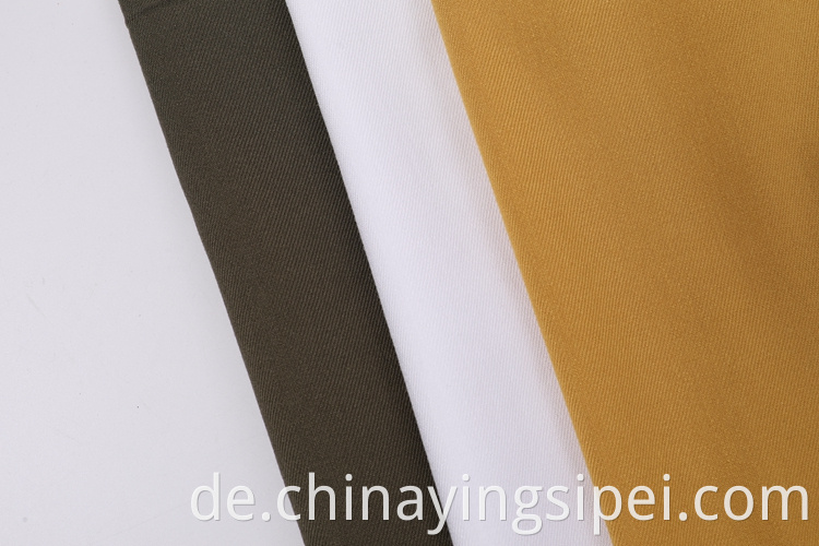 Umweltfreundlich gewebte 145GSM-Beispiele für gefärbte Rayon Twill-Stoffpreis zum Verkauf